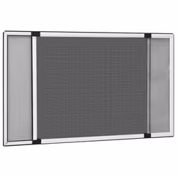 vidaXL Extendable Insect Screen for Windows White (75-143)x50 cm Fly Screen