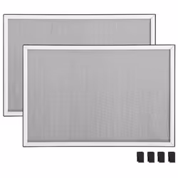 vidaXL Extendable Insect Screen for Windows White (75-143)x50 cm Fly Screen - Additional view 4