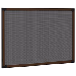 vidaXL Extendable Insect Screen for Windows Decoration 50/75 cm Multi Colors - brown, 143 x 50 cm