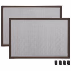 vidaXL Extendable Insect Screen for Windows Decoration 50/75 cm Multi Colors - brown, 143 x 50 cm - Additional view 4