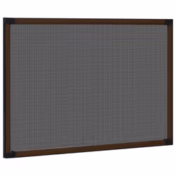 vidaXL Extendable Insect Screen for Windows Brown (100-193)x75 cm Fly Screen