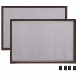 vidaXL Extendable Insect Screen for Windows Brown (100-193)x75 cm Fly Screen - Additional view 4