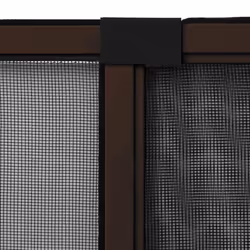 vidaXL Extendable Insect Screen for Windows Brown (100-193)x75 cm Fly Screen - Additional view 7