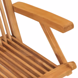 VidaXL 315444 outdoor chair Terrace Teak - Additional view 7