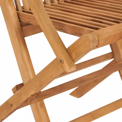 VidaXL 315444 outdoor chair Terrace Teak - Additional view 8