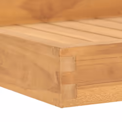 vidaXL Solid Teak Wood Serving Tray Coffee Table Breakfast Tray Multi Sizes - 60 x 60 cm - Additional view 6