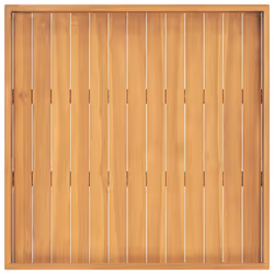 vidaXL Solid Teak Wood Serving Tray Coffee Table Breakfast Tray Multi Sizes - 70 x 70 cm - Additional view 4