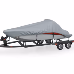 vidaXL Boat Cover Grey 620x294 cm Boat Canopy Storage Cover Waterproof UV Rays