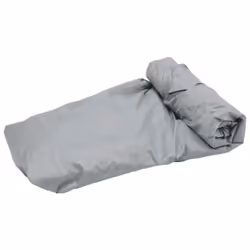 vidaXL Boat Cover Dust Boat Canopy Protective Boat Center Console Cover Grey