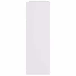 vidaXL Bathroom Mirror Cabinet White Engineered Wood Home Wall Storage Rack - Additional view 7