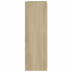 vidaXL Bathroom Mirror Cabinet Sonoma Oak Engineered Wood Home Storage Rack - Additional view 9