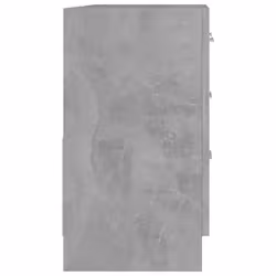 vidaXL Sink Cabinet Concrete Grey Engineered Wood Home Cupboard Storage Rack - Additional view 5