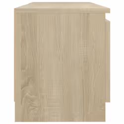 vidaXL TV Cabinet with LED Lights Sonoma Oak Living Room Hanging TV Stand - Additional view 10