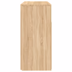 vidaXL Sideboard with LED Lights Sonoma Oak Home Living Room Storage Cabinet - Additional view 10