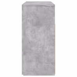 vidaXL Sideboard with LED Lights Concrete Grey Storage Cabinet Home Organiser - Additional view 10