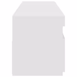 vidaXL 2x TV Cabinets with LED Lights White Media Unit Sideboard Furniture - Additional view 10