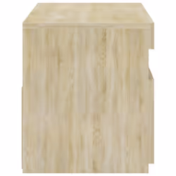 vidaXL TV Cabinet with LED Lights Sonoma Oak Media Unit Sideboard Furniture - Additional view 10