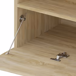vidaXL 2x TV Cabinets with LED Lights Sonoma Oak Media Unit Home Furniture - Additional view 8