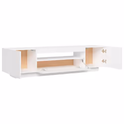vidaXL TV Cabinet with LED Lights White Hifi Cabinet TV Unit Hifi Cabinet - Additional view 9