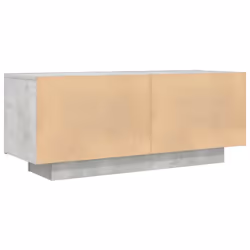vidaXL TV Cabinet TV Stand TV Unit Media Cabinet Concrete Grey Engineered Wood - Additional view 4