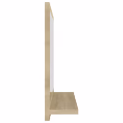 vidaXL Bathroom Mirror Sonoma Oak Engineered Wood Washroom Mirror Furniture - Additional view 5