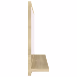 vidaXL Bathroom Mirror Sonoma Oak Engineered Wood Vanity Unit Washroom Mirror - Additional view 5