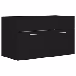 VidaXL 804657, Black, Wood, 60 kg, 800 mm, 385 mm, 460 mm