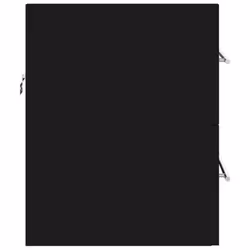 vidaXL Sink Cabinet Black Engineered Wood Storage Rack Vanity Unit Cupboard - Additional view 7