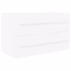 VidaXL 804701, White, Wood, 60 kg, 800 mm, 385 mm, 480 mm