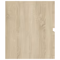 vidaXL Sink Cabinet Engineered Wood Sonoma Oak Furniture Home Washroom Rack - Additional view 6