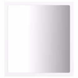 vidaXL LED Bathroom Mirror White 40x8.5x37 cm Acrylic Washroom Wall Mirror