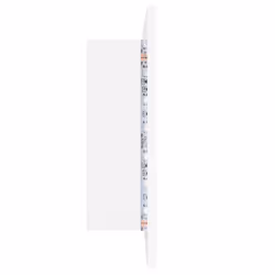 vidaXL LED Bathroom Mirror Cabinet White 60x12x45 cm Acrylic Washroom Mirror - Additional view 10