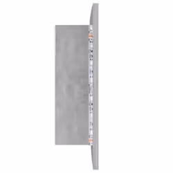 vidaXL LED Bathroom Mirror Cabinet Concrete Grey 60x12x45 cm Acrylic Mirror - Additional view 10