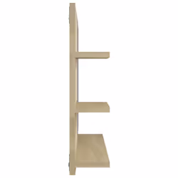 vidaXL Bathroom Mirror Sonoma Oak Engineered Wood Washroom Mirror Furniture - Additional view 5