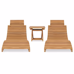 VidaXL 3059960 outdoor chair Terrace Teak