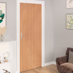 vidaXL 2x Self-adhesive Door Films Ahorn PVC Privacy Home Window Decoration