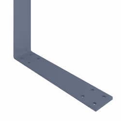 vidaXL Backrest for Pallet Sofa Light Grey 110 cm Iron Outdoor Furniture Frame - Additional view 6
