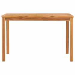 vidaXL Solid Teak Wood Garden Dining Set Outdoor Wooden Furniture 5/7 Piece - 6 piece - Additional view 10