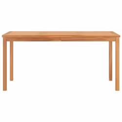 vidaXL Solid Teak Wood Garden Dining Set Patio with/without Armrest 5/7 Piece - 7 - Additional view 9