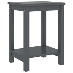 VidaXL 322214 nightstand/bedside table Grey