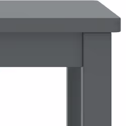 VidaXL 322214 nightstand/bedside table Grey - Additional view 4