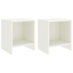 VidaXL 322240 nightstand/bedside table White