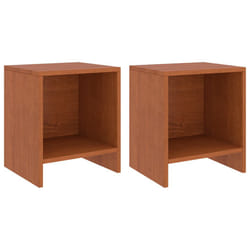 VidaXL 322241 nightstand/bedside table Brown