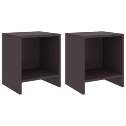 VidaXL 322242 nightstand/bedside table Brown