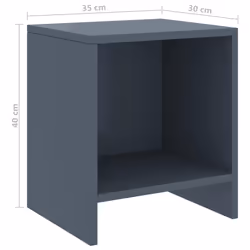 VidaXL 322243 nightstand/bedside table - Additional view 6