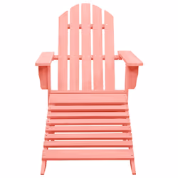 VidaXL 315867 outdoor chair Terrace Padded seat Pinewood Pink