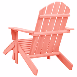 VidaXL 315867 outdoor chair Terrace Padded seat Pinewood Pink - Additional view 4