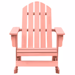 VidaXL 315887 outdoor chair Terrace Padded seat Pinewood Pink