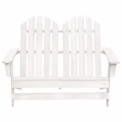 VidaXL 315899 outdoor chair Terrace Padded seat Pinewood White