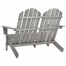 VidaXL 315900 outdoor chair Terrace Padded seat Pinewood Grey - Additional view 4